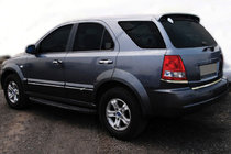 Kia Sorento I BL 2002–2009 Chromové lišty dveří (4 ks, nerez) fotografie 1
