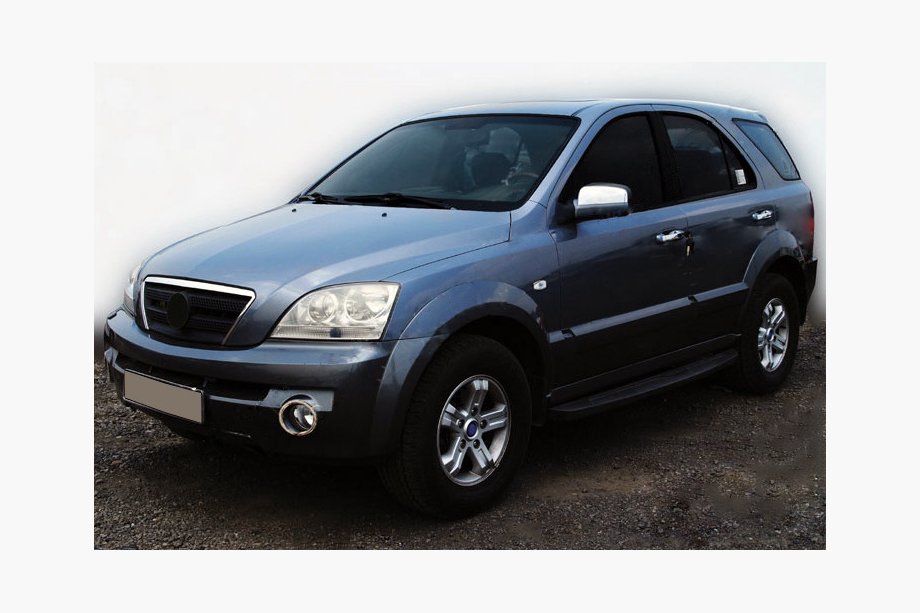 Kia Sorento I BL 2002–2009 Nerezové rámečky mlhových světel (2 ks) Image