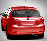 Kia Ceed 2007–2012 Lišta nad SPZ (HB, nerez) fotografie 1