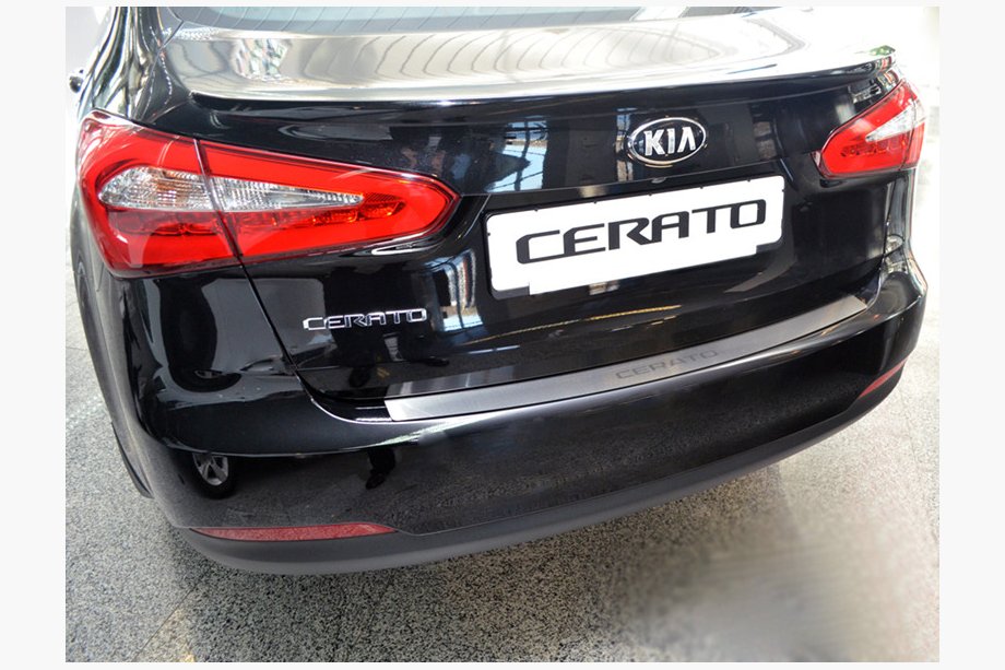 Kia Cerato 3 2013–2018 Nerezová lišta zadního nárazníku Natanika Image