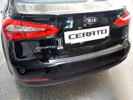 Kia Cerato 3 2013–2018 Nerezová lišta zadního nárazníku Natanika fotografie 1