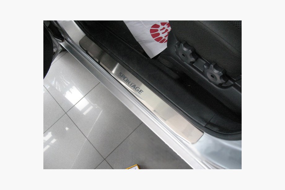 Kia Sportage 2004–2010 Nerezové kryty prahů Nataniko (4 ks, nerez) Image