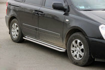 Kia Carnival 2002–2013 Boční nášlapy KB001 (nerez) fotografie 1