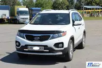 Kia Sorento II XM 2009–2014 Přední ochranný rám ST008 (2010-2013, nerez) fotografie 2