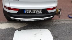 Kia Sportage 2010–2015 Zadní difuzor Niken V1 (plast) fotografie 3