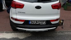 Kia Sportage 2010–2015 Zadní difuzor Niken V1 (plast) fotografie 2