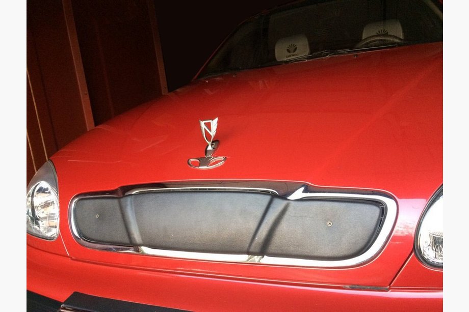 Daewoo Lanos 1998–2017 Zimní kryt masky chladiče (horní) Image