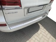 Lexus LX570/450d 2008–2022 Chromová vložka do zadního nárazníku (2012-2015) fotografie 2