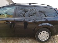 Ford Focus II 2005–2008 Hliníkové střešní ližiny (Caravan, černé) fotografie 1