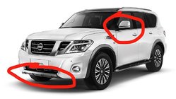 Nissan Patrol Y62 2010–2024 Upgrade sada pro modelový rok 2019 fotografie 1