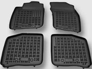 Volkswagen Caddy 2004–2010 Gumové autokoberce s okrajem (4 ks, RezavPlast) fotografie 1