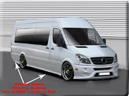 Mercedes Sprinter W906 2006–2018 Boční prahy Sport (k lakování) fotografie 3
