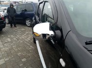 Renault Logan MCV 2005–2013 Chromové kryty zpětných zrcátek (2 ks) Carmos - Chromovaný plast fotografie 2