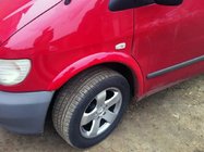 Mercedes Vito W638 1996–2003 Přední lemy blatníků (k lakování) fotografie 1