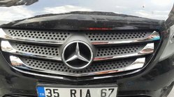 Mercedes Vito/V-class W447 2014– Nerezové lišty na masku chladiče 2014-2020 (5 ks) fotografie 9
