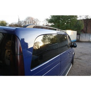Černé střešní ližiny ELITE (plastová noha) Mercedes Viano 2004–2014 fotografie 2