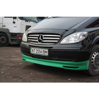 Lip spoiler předního nárazníku Brabos Style (k lakování) Mercedes Viano 2004–2014 fotografie 2