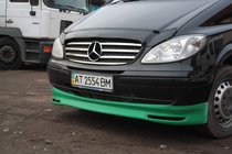 Mercedes Viano 2004–2014 Lip spoiler předního nárazníku Brabos Style (k lakování) fotografie 2