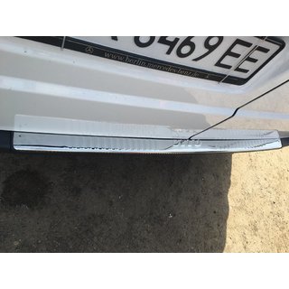 Nerezová ochranná lišta zadního nárazníku s ohybem (Carmos V1) Mercedes Vito W639 2004–2014 fotografie 3