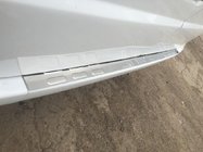 Mercedes Vito W639 2004–2014 Ochranná lišta na zadní nárazník bez ohybu (Carmos, nerez) fotografie 2