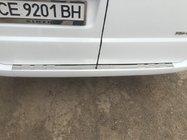 Mercedes Vito W639 2004–2014 Ochranná lišta na zadní nárazník bez ohybu (Carmos, nerez) fotografie 3