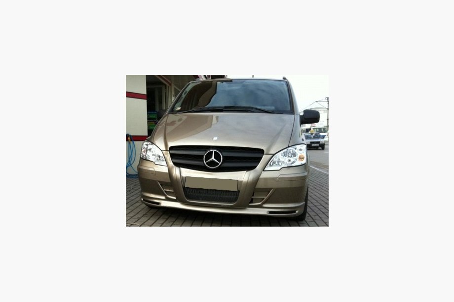 Mercedes Vito W639 2004–2014 Přední lip spoiler na nárazník (k lakování) Image