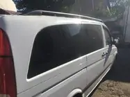 Mercedes Vito W639 2004–2014 Černé střešní podélníky Skyport (celokovové) fotografie 7