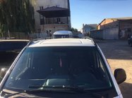 Mercedes Viano 2004–2014 Černé střešní podélníky Skyport (celokovové) fotografie 17