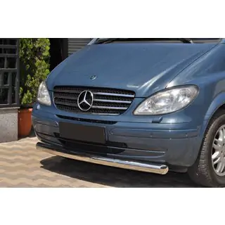 Přední ochranný rám ST008 (nerez) Mercedes Vito W639 2004–2014 fotografie 1