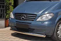 Mercedes Viano 2004–2014 Přední ochranný rám ST008 (nerez) 2004-2011, 70 mm fotografie 1
