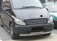 Mercedes Viano 2004–2014 Přední ochranný rám ST014 (nerez) fotografie 6
