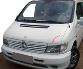 Mercedes Vito W638 1996–2003 Mračítka na světlomety (k lakování) fotografie 1