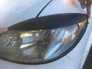 Mercedes Vito W639 2004–2014 Rovná mračítka na světlomety (2004-2010, 2 ks, plast) Matná černá fotografie 6