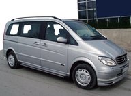 Mercedes Viano 2004–2014 Lip spoiler předního nárazníku Brabos Style (k lakování) fotografie 1