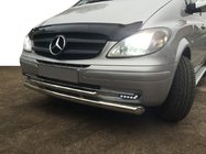 Mercedes Viano 2004–2014 Přední ochranný rám ST014 (nerez) 60/42 mm fotografie 5