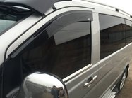 Mercedes Vito W639 2004–2014 Okenní deflektory (2 ks, DD, vkládací) fotografie 1
