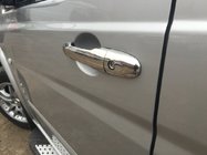 Mercedes Viano 2004–2014 Nerezové kryty klik dveří 3 ks, Carmos - turecká ocel fotografie 2