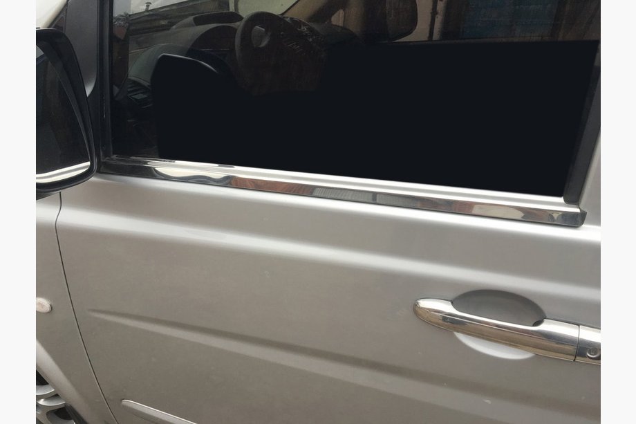 Mercedes Vito W639 2004–2014 Okenní lišty (2 ks, nerez) Carmos - turecká ocel Image