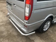 Mercedes Viano 2004–2014 Zadní ochranný rám AK005 (nerez) fotografie 2