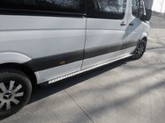 Mercedes Sprinter W901/902/903/904/905 1995–2006 Boční nášlapy DOT-Line (2 ks, hliník) fotografie 1