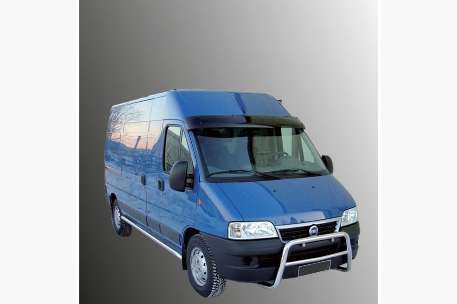 Fiat Ducato 1995–2006 Sluneční kšilt na čelní sklo (černý lesk, 5 mm) Image