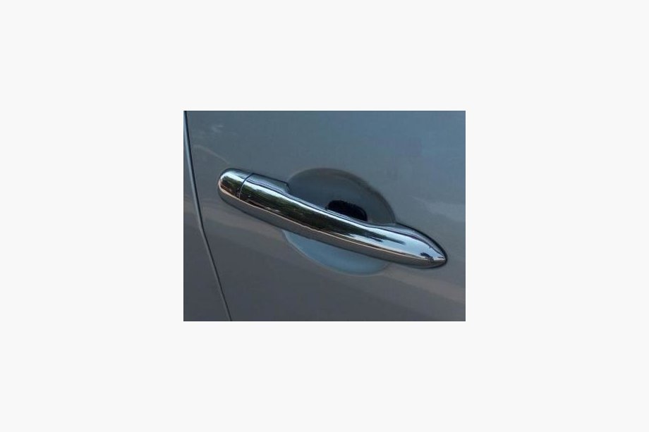 Renault Megane II 2004–2009 Chromové kryty klik dveří (4 ks, nerez) OmsaLine – italská nerezová ocel Image