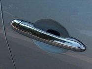 Renault Megane II 2004–2009 Chromové kryty klik dveří (4 ks, nerez) OmsaLine – italská nerezová ocel fotografie 1