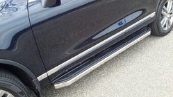 Volkswagen Touareg 2010–2018 Boční nášlapy ve stylu originálu V1 (2 ks, hliník) fotografie 1