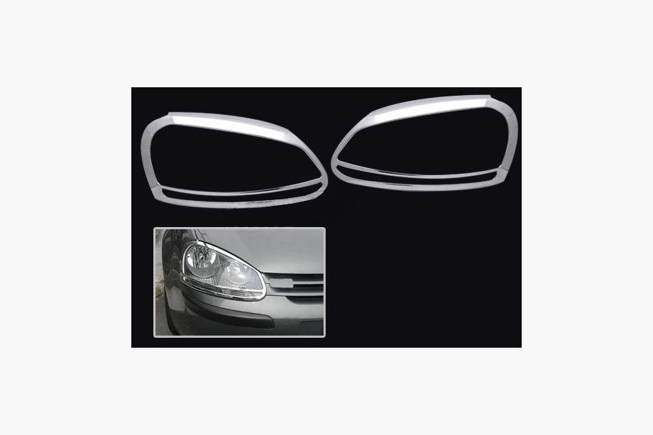 Volkswagen Golf 5 2003–2009 Rámečky světlometů (2 ks, plast) Image