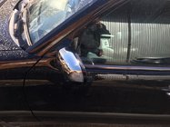 Mercedes třída E W210 1995–2002 Chromové kryty zpětných zrcátek (2 ks, nerez) fotografie 4