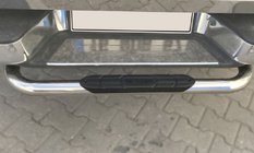 Mercedes X-Class 2017–2020 Zadní ochranný rám Omsa (nerez) 76 mm fotografie 1