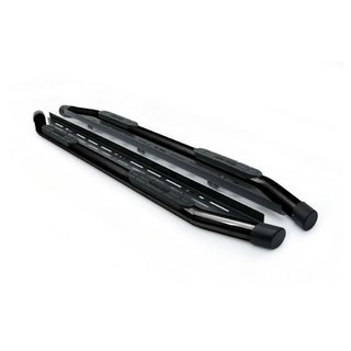 Boční nášlapy Almazon Black 76 mm (2 ks, kov) fotografie 1
