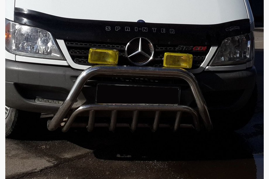 Mercedes Sprinter W901/902/903/904/905 1995–2006 Bullbar WT002 (nerez) Image