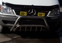 Mercedes Sprinter W901/902/903/904/905 1995–2006 Bullbar WT002 (nerez) fotografie 1